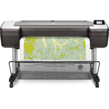  HP Designjet T1700 - W6B55A Traceur 44 pouces A0+ jusqu'à 112cm Gbit-LAN USB, W6B55A, 